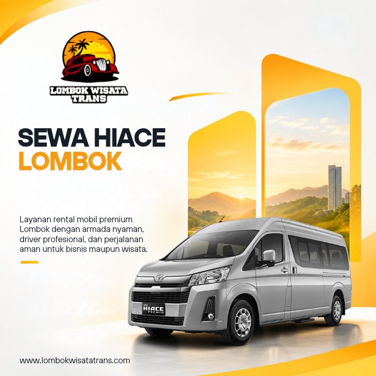 Sewa Hiace Lombok